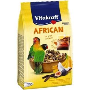 Vitakraft (Витакрафт) African - Корм для неразлучников и других африканских попугаев среднего размера; 750 г