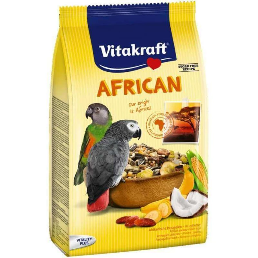 Vitakraft (Вітакрафт) African - Корм для африканських папуг; 750 г: ціни та характеристики
