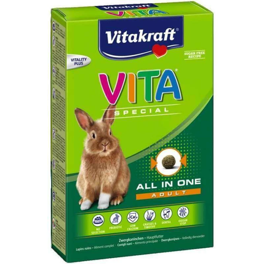 Vitakraft (Вітакрафт) VITA Special - Корм для кроликів; 600 г: ціни та характеристики