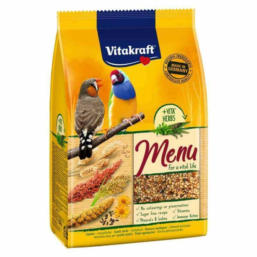 Vitakraft (Витакрафт) Premium Menu - Корм для экзотических птиц; 500 г: цены и характеристики