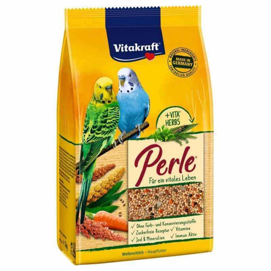 Vitakraft (Витакрафт) Premium Menu Perle - Корм для волнистых попугаев; 500 г: цены и характеристики