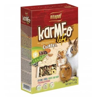 Vitapol Karmeo Coctail Life - Додаткова кормова суміш для гризунів та кроликів; 500 г