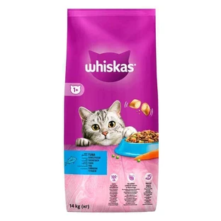 Whiskas (Віскас) - Сухий корм з тунцем для котів; 14 кг