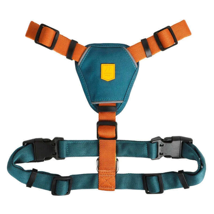 Woolly Wolf Color Block Harness Lime Mix - Шлея анатомічна для собак малих, середніх та великих порід порід; S / 34-50х50-66 см: ціни та характеристики