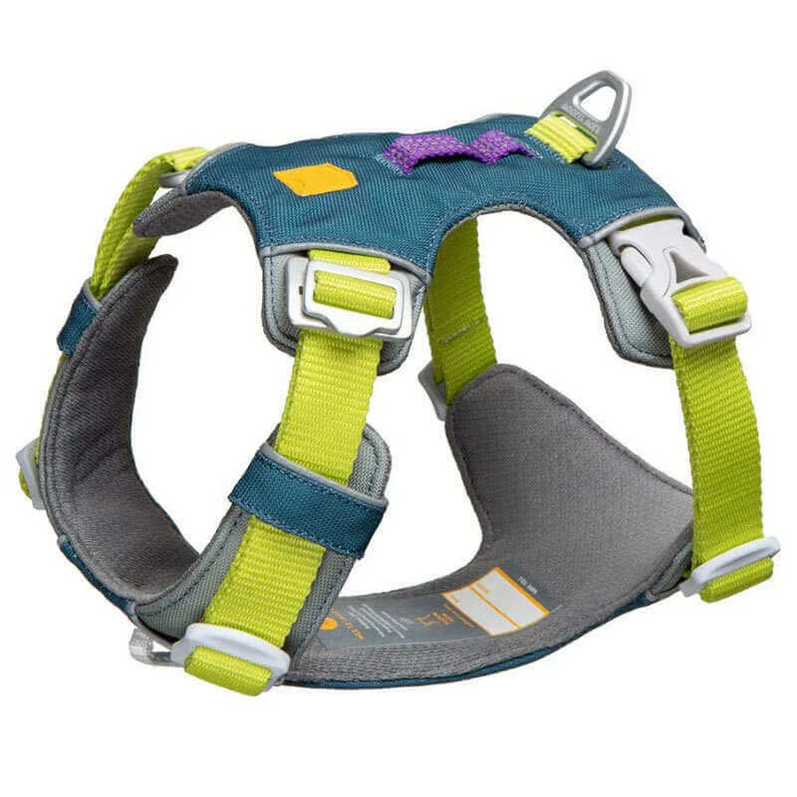 Woolly Wolf Alpha 360 Harness Deep Teal - Шлея анатомічна зі світловідбивачами для собак малих, середніх та великих порід; L / 43-67х69-81 см: ціни та характеристики