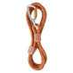 Woolly Wolf Rope Leash Terracotta - Повідець з амортизацією та світловідбивачами для собак середніх та великих порід; 1х180 см