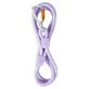 Woolly Wolf Rope Leash Lavender - Поводок с амортизацией и светоотражателями для собак средних и больших пород; 1х180 см