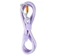 Woolly Wolf Rope Leash Lavender - Поводок с амортизацией и светоотражателями для собак средних и больших пород; 1х180 см