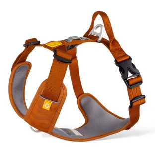 Woolly Wolf Roam Harness Terracotta Ripple - Шлея анатомічна зі світловідбивачами для собак середніх та великих порід; XL / 50-70х82-106 см