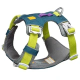 Woolly Wolf Alpha 360 Harness Deep Teal - Шлейка анатомическая со светоотражателями для собак маленьких, средних и крупных пород; S / 33-49х43-56 см