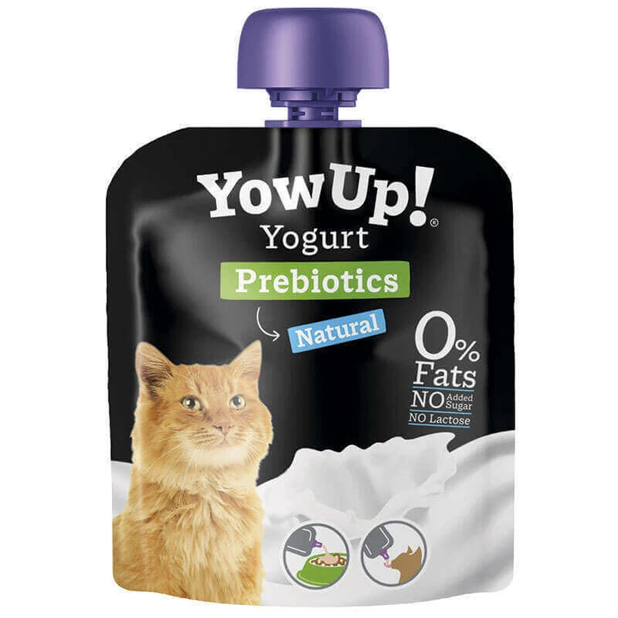 YowUp! (ЙоуАп!) Yogurt Prebiotics Natural - Йогурт с пребиотиком для котов; 85 г: цены и характеристики