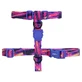Zee.Dog H-Harness Glitch Error#500 - Шлея з кольоровим принтом для собак; M / 31-49,8х42-68,8 см