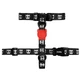 Zee.Dog H-Harness Skull 2.0 - Шлейка с принтом Череп для собак; XS / 20-34х23 -37,8 см