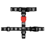 Zee.Dog H-Harness Skull 2.0 - Шлейка с принтом Череп для собак; M / 31-49,8х42-68,8 см