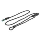 Zee.Dog Hands-Free - Многофункциональный поводок-перестежка «свободные руки» для собак; 1,2-2,4 м (Титаново-серый)