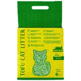 ТМ «Хвостик» Tofu Cat Litter Aloe Vera - Наполнитель комкующийся Тофу Алоэ вера для кошачьего туалета; 6 л