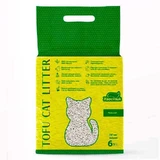 ТМ «Хвостик» Tofu Cat Litter Classic - Комкующийся наполнитель Тофу Классик для кошачьего туалета; 6 л