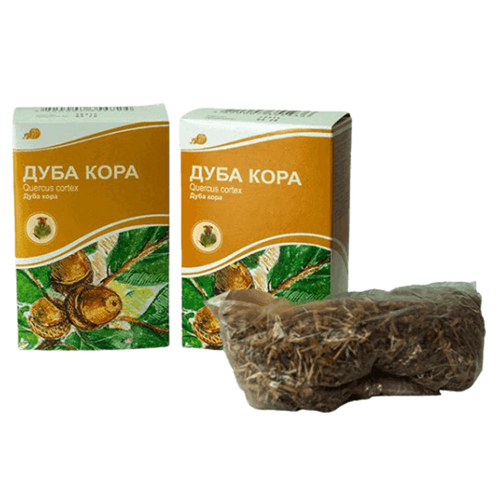 Дуба кора 50 г пачка, з внутр. пакетом: ціни та характеристики