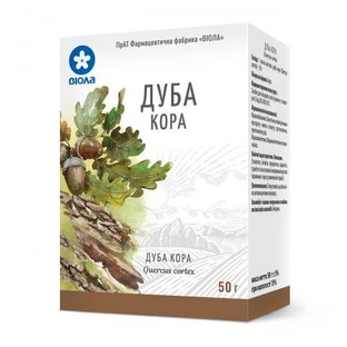 Дуба кора 50 г пачка, с внутр. пакетом