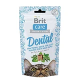 Brit Care Cat Functional Snack Dental – Функциональное лакомство с индейкой для здоровых зубов и десен у взрослых кошек; 50 г
