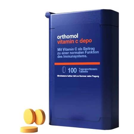 Витамин С Депо Orthomol Vitamin C Depo, 100 таблеток : цены и характеристики