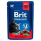 Brit Premium Cat Pouches with Beef Stew&Peas - Пауч с говядиной и горошком для кошек; 100 г
