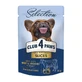 Club 4 Paws (Клуб 4 Лапы) Premium Selection Slices Dog Beef & Vegetables in Gravy - Влажный корм с говядиной и овощами для собак малых пород (слайсы в соусе); 85 г