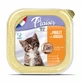 Plaisir (Плєзір) Kitten Chickenamp;Milk Terrine - Повнораціонний вологий корм з куркою та молоком для кошенят (террін); 100 г