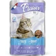 Plaisir (Плезир) Adult Sterilized Cat Trout&Shrimps Chunks In Gravy - Полнорационный влажный корм с форелью и креветками для взрослых стерилизованных котов (кусочки в соусе); 100 г