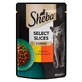Sheba (Шеба) Black&amp;Gold Select Slices - Влажный корм с говядиной и курицей для котов (кусочки в соусе); 85 г