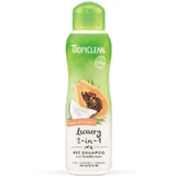 Tropiclean (Тропіклін) Papaya amp; Coconut - Шампунь-кондиціонер з кокосом і папаєю для собак і котів; 355 мл