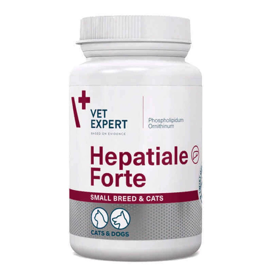 VetExpert (ВетЕксперт) Hepatiale Forte Small breed amp; Cats - Харчова добавка для підтримки функцій печінки у собак дрібних порід та котів; 40 шт./уп.: ціни та характеристики