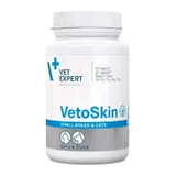 VetExpert (ВетЭксперт) VetoSkin Small breed&cat - Пищевая добавка для здоровья кожи и шерсти кошек и собак мелких пород; 60 шт./уп.