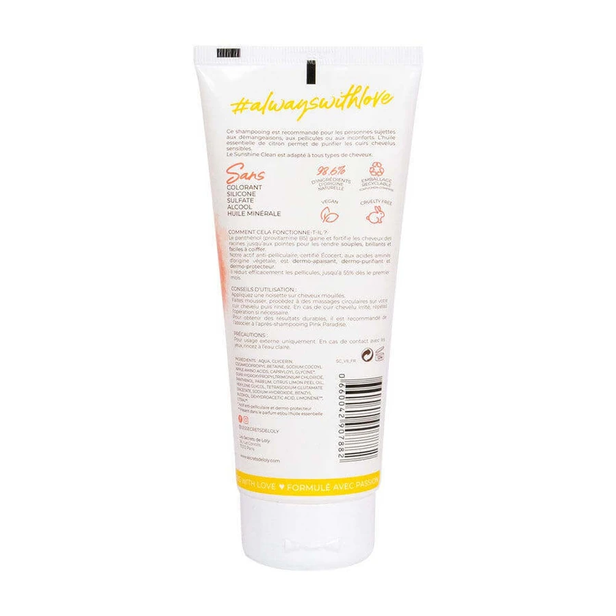 Les Secrets de Loly Шампунь Sunshine Clean 200 мл: ціни та характеристики