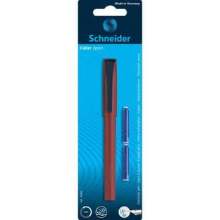 Перьевая ручка Xpect/Vivaz, бордовая, 1 штука + 2 блокнота, Schneider