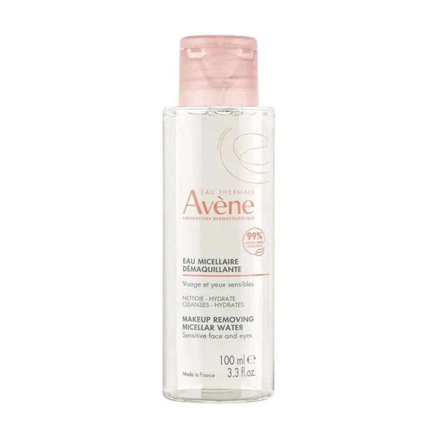 Avène Les Essentiels Міцелярний очищуючий лосьйон для обличчя та очей для чутливої шкіри Peaux Sensibles 100 мл: ціни та характеристики