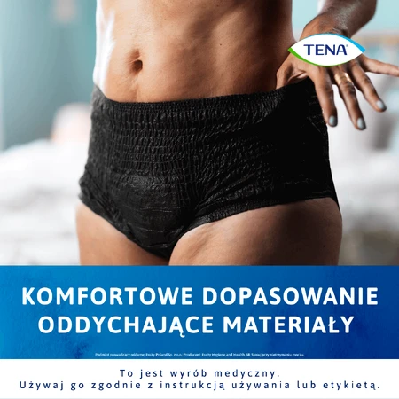 Труси Tena Lady Pants Noir, поглинаючі труси, розмір M, 75-105 см, Plus, 30 штук: ціни та характеристики