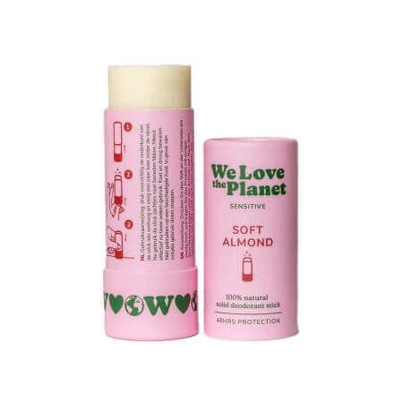 Дезодорант-стик Soft Almond, 40 г, We Love The Planet: цены и характеристики