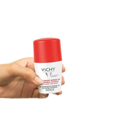 Дезодорант-антиперспірант Vichy Роликовий дезодорант-антиперспірант на 72 години для чутливої шкіри від надмірного потовиділення 2х50мл: ціни та характеристики