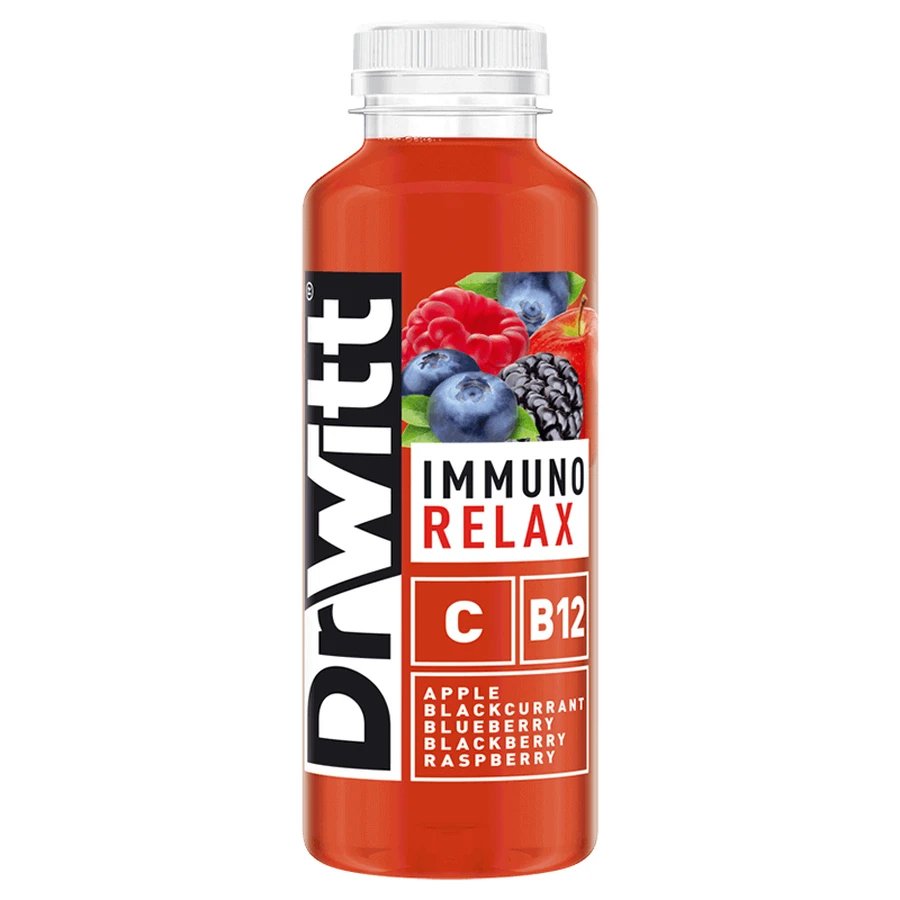 DrWitt Immuno Active, напій, чорниця, ожина, малина, 400 мл: ціни та характеристики