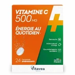 Vitavea Santé Вітаміни C 500 мг Daily Energy x24 шипучі таблетки: ціни та характеристики