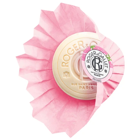 Roger & Gallet Rose, кускове мило, 100 г + безкоштовна мильниця: ціни та характеристики