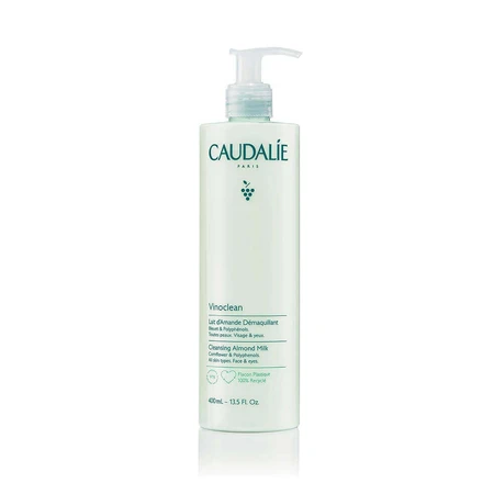 Caudalie Vinoclean Миндальное молочко для снятия макияжа с лица и глаз 400 мл: цены и характеристики