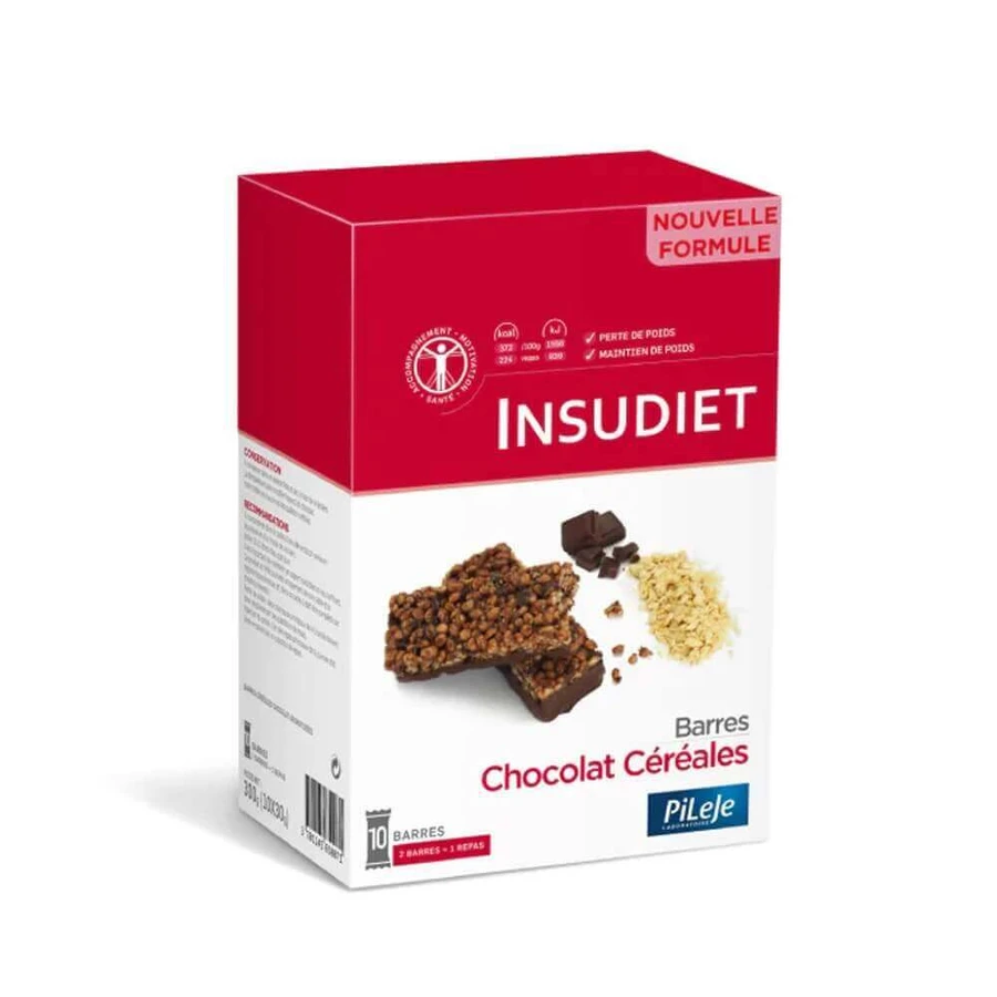 Insudiet Шоколадні пластівці x10: ціни та характеристики