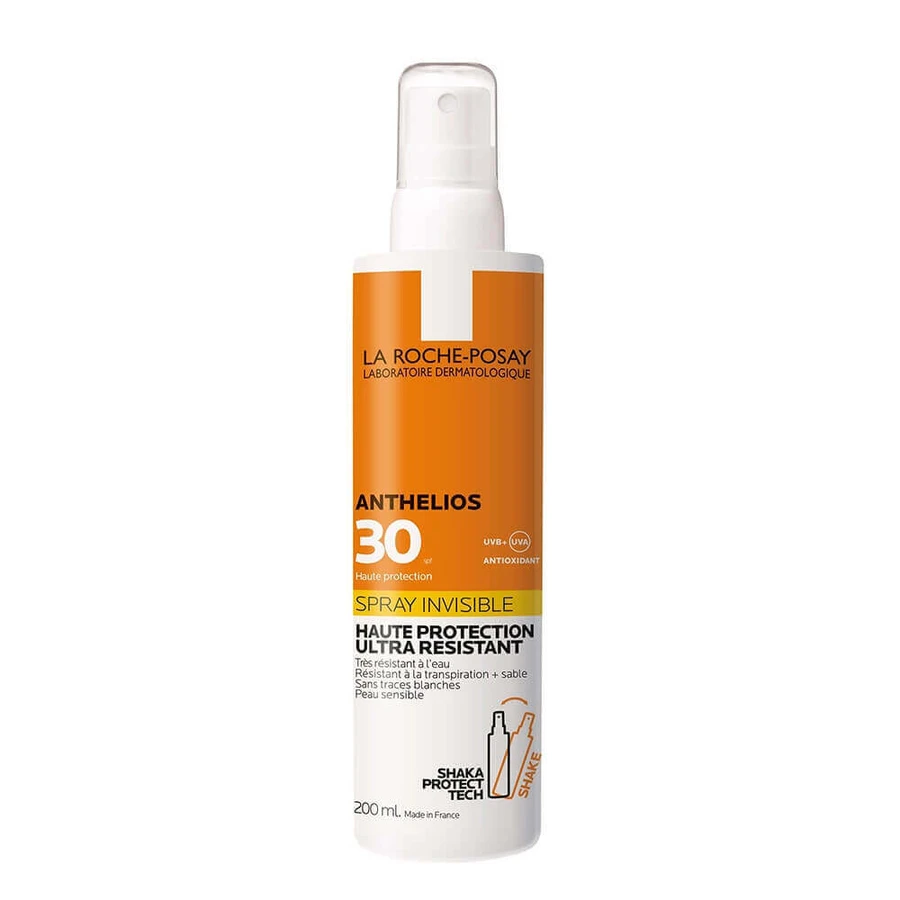 La Roche-Posay Anthelios Ультрастійкий невидимий сонцезахисний спрей SPF 30 200 мл: ціни та характеристики