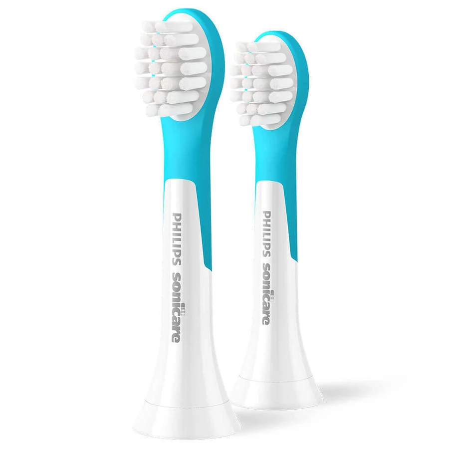 Philips, сменные насадки для звуковой зубной щетки Sonicare For Kids Mini, от 3 лет, 2 шт.: цены и характеристики