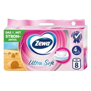 Zewa, ультрам'які, паперові, 8 штук