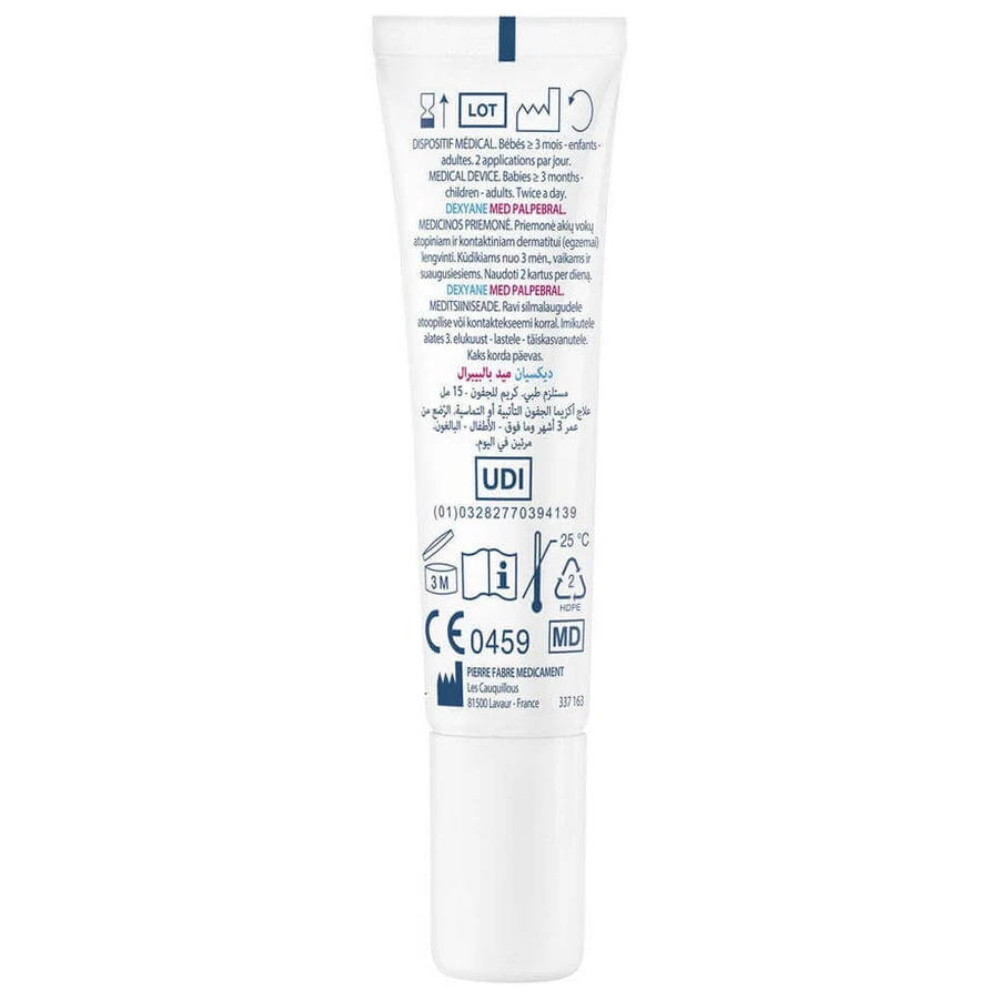 Ducray Dexyane Palpébral Eye Eczema Treatment Med 15ml Ducray Dexyane Palpébral Eye Eczema Treatment Med 15ml: ціни та характеристики