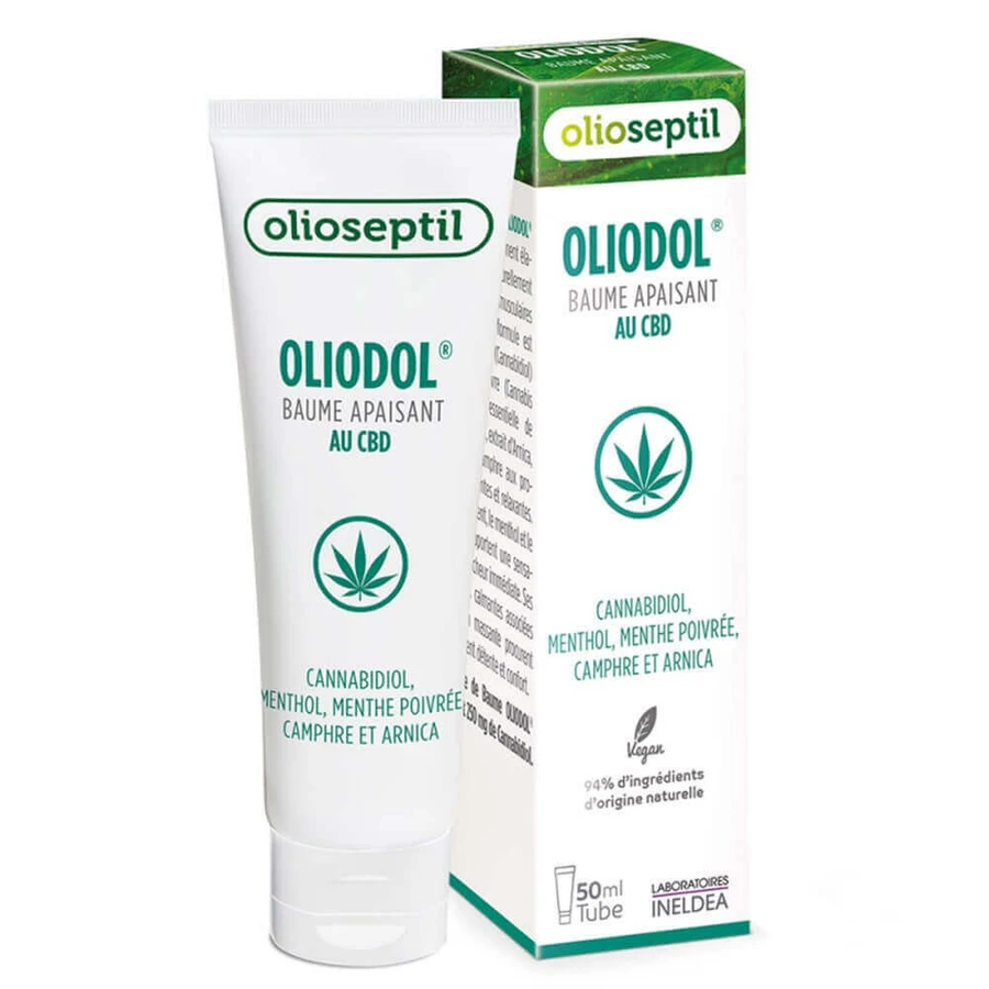 Olioseptil CBD бальзам Olidol М'язовий дискомфорт 50мл: ціни та характеристики