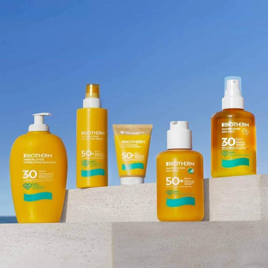 Biotherm WaterLover Sun Milk Spf50 + бутылка с дозатором 400 мл: цены и характеристики